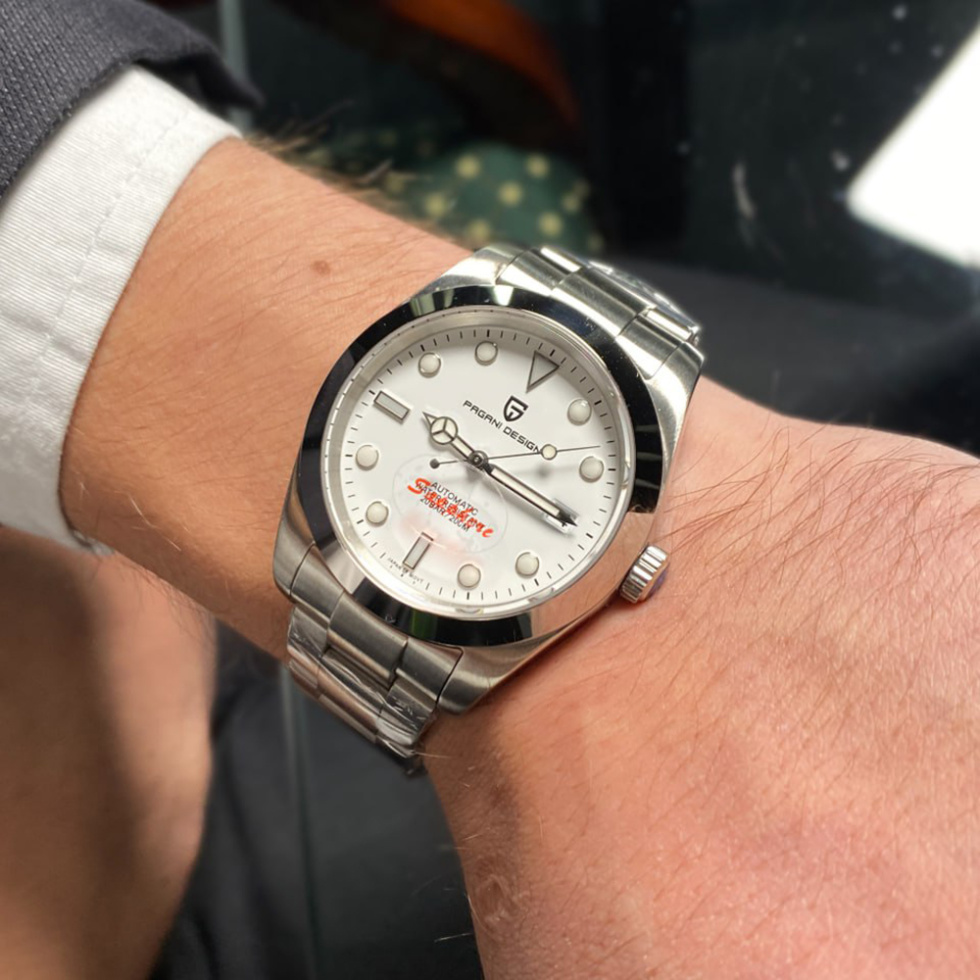 large Часы мужские Pagani Design PD-1692 Silver-White 1